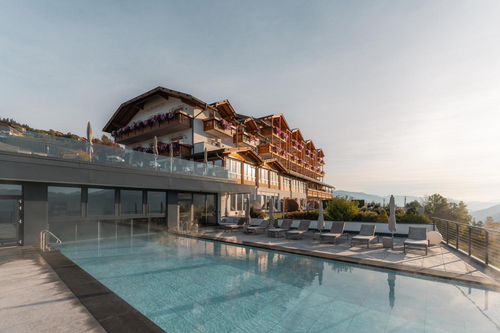 Panoramahotel Huberhof Maranza Kültér fotó